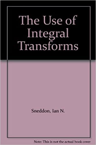 The Use of Integral Transforms BY Sneddon - Scanned Pdf with ocr